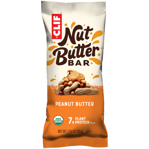 Clif Bar Nut Butter Bar Peanut Butter, 8.8 Ounce, 6 Per Case